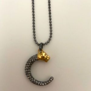 Stella & Dot Panther pendant necklace